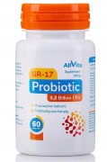 Probiotyk na jelita GR-17 + FOS 17 szczepów 60 kaps IBS SIBO Allvita