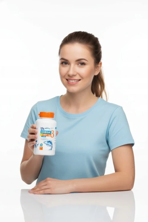 Omega 3 1000 mg MAX 400EPA/300DHA 90 kaps Kuracja na 3 miesiące Allvita