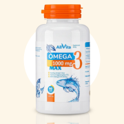 Omega 3 1000 mg MAX 400EPA/300DHA 90 kaps Kuracja na 3 miesiące Allvita