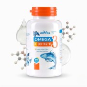 Omega 3 1000 mg (TG) D3 2000IU + K2 MK7 50 mcg + E 12 mg 90 kaps. Allvita.jpg