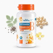 Witamina B Complex MAX 11 składników Metyl B12 B kompleks B-100 Allvita.jpg