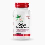 Colon Detox&amp;Cleanse 21 składników Oczyszczanie Regeneracja 60 kap Bestvit.jpg