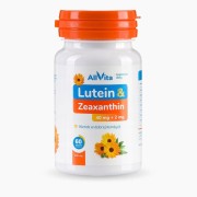 Luteina 40 mg + Zeaksantyna 2 mg 60 kap 100% Naturalna z Płatków Nagietka.jpg