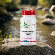 Magnez Wapń Cynk 100 tabletek formuła antystresowa Bestvit.jpg