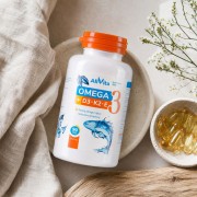 Omega 3 1000 mg (TG) D3 2000IU + K2 MK7 50 mcg + E 12 mg 90 kaps. Allvita (2).jpg