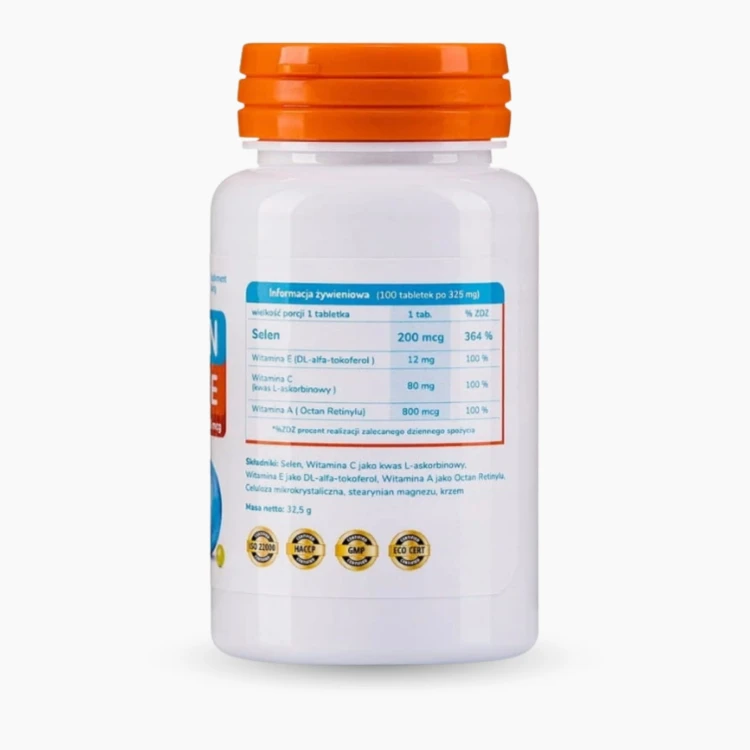 Selen 200 mcg + A+C+E 100 tab Odporność Tarczyca Allvita (2).jpg