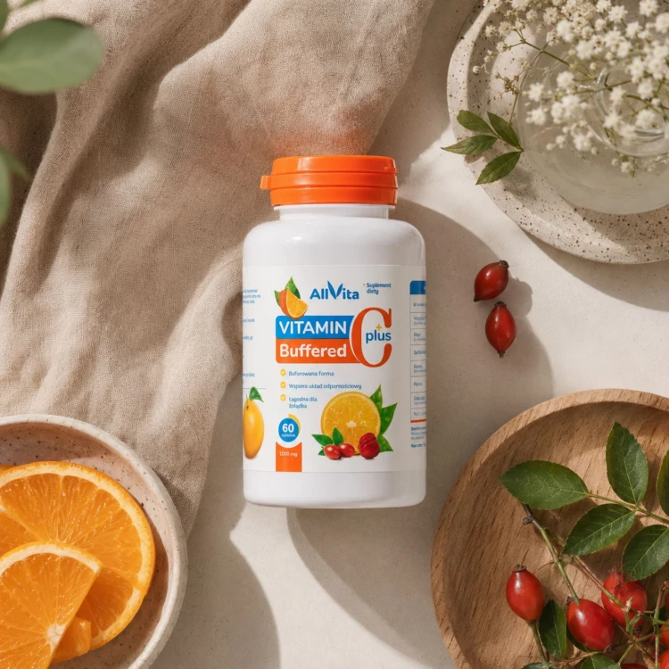 Witamina C Buforowana Ester-C 1000 mg + Rutyna + Flawonoidy 60 tab Allvita (2).jpg